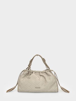 Serena Quilted Drawstring Tote Bag